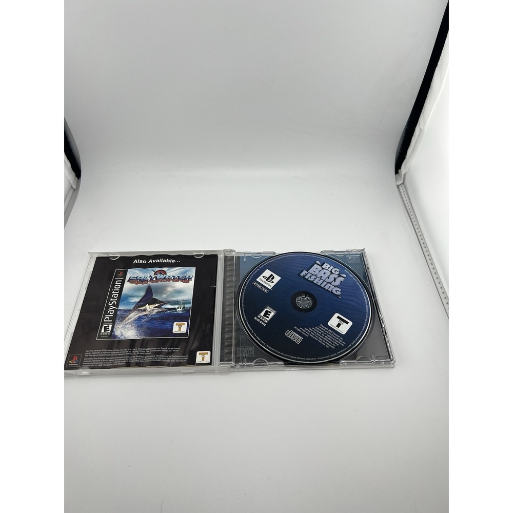 Big Bass Fishing (Sony PlayStation 1,‎ 2002) PS1 CIB Complete with Manual - Picture 4 of 4